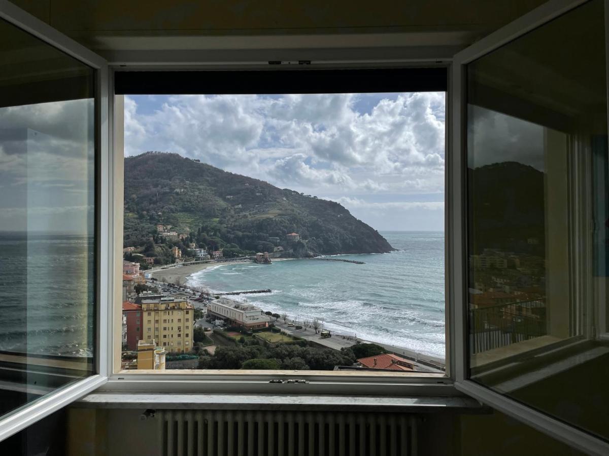 Apartmán Ocean View Flat With Wi-Fi, Ac And Elevator To Town Levanto Exteriér fotografie